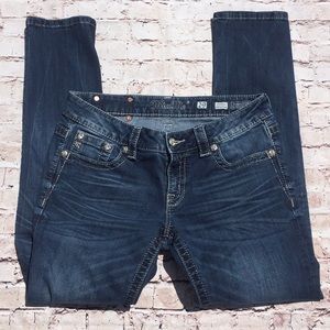 Miss Me Straight leg jean with Rhinestones